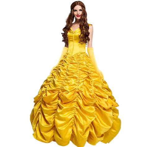 Princess Belle Dress Adults These Costumes And Accessories Are Fancy