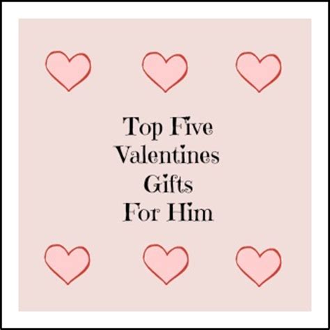Even tough guys really do like valentine's day as much as women. Top Five Valentines Gifts For Him - Mum Of One