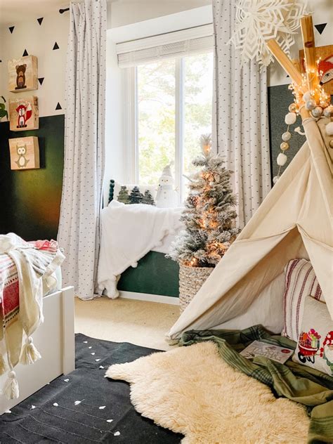 Colorful And Whimsical Christmas Kid Bedroom Decor Sprucing Up Mamahood