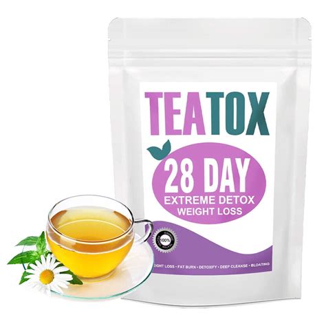 Greenpeople 100 Natural Detox Cleanse Herbal Tea 28 Days Tea Bags For