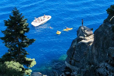 Escape the southern nevada heat with cliff jumping, boating and waterskiing, and some of the best bass fishing in the southwest. Cliff Diving on Rubicon Trail | Lolo's Extreme Cross ...