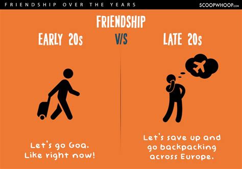 19 Pics To Show The Early Twenties Vs Late Twenties Friendships Page 4 Of 4 Readers Cave