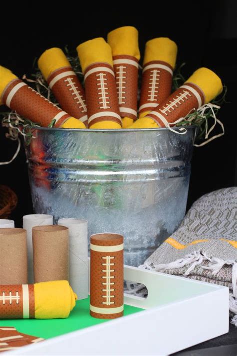 Football Party Pack 10 Diy Recycling Craft Kids By