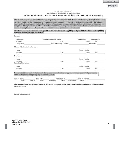 Ca Dwc Pr 4 2014 2022 Fill And Sign Printable Template Online Us