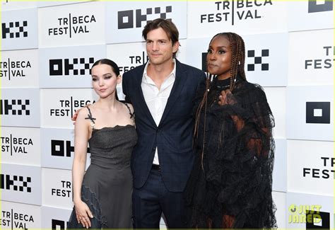 Photo Ashton Kutcher Dove Cameron Issa Rae Vengeance Premiere Tribeca