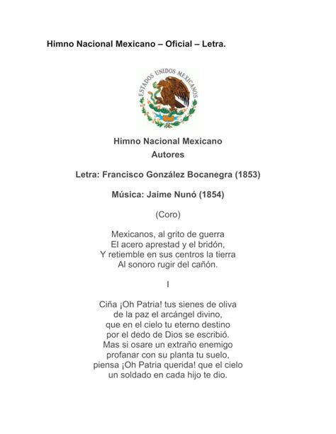 Himno Nacional Mexicano