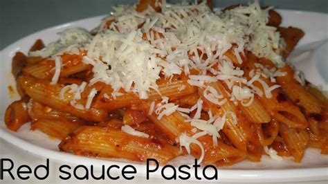 Red Sauce Pasta Recipe Pasta In Red Sauce Recipe Youtube