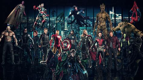 Download Avengers Infinty War Superheroes 2018 360x640 Resolution Hd