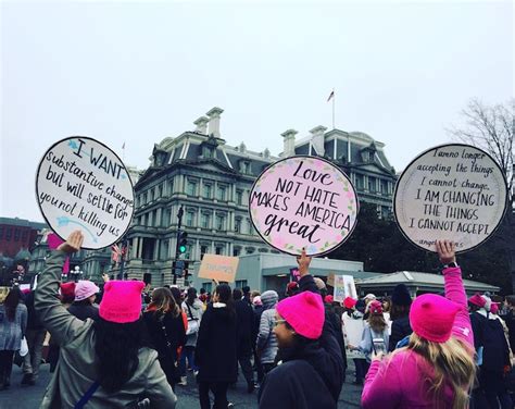 Free Shipping Pink Pussyhat Womens March On Washington Etsy