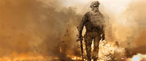2560x1080 Call Of Duty Modern Warfare 2 Remastered Game