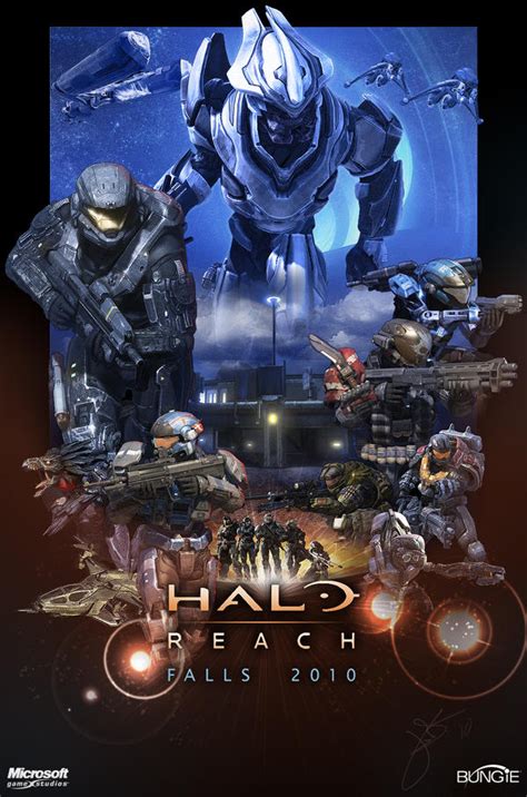 Halo Reach Poster By Halcylon On Deviantart