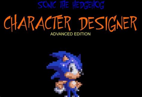 Play Free Sonic Character Designer Game Take A Break From Those Sonic
