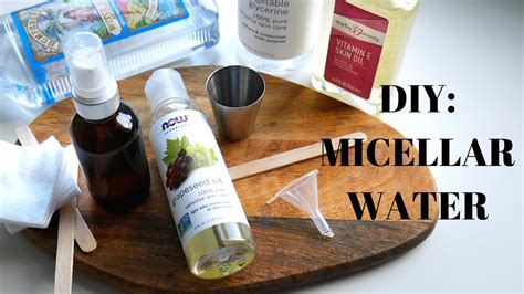What about a diy micellar water? Homemade Micellar Water Recipe - YouTube