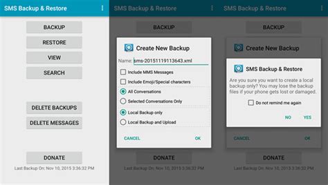 Sms Backup Backup Sms On Androidiphone