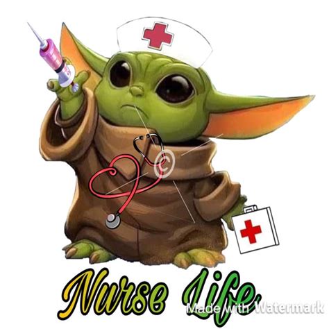 Yoda Nurse Etsy