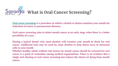Ppt Oral Cancer Screening In Toronto Powerpoint Presentation Free