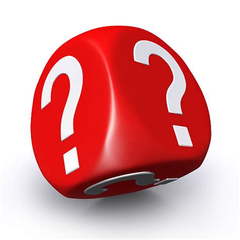 100 Dice Red Question Mark Asking Stock Photos Pictures And Royalty