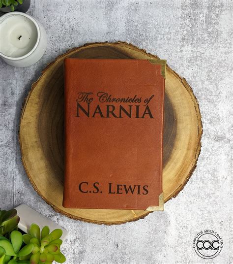 The Chronicles Of Narnia Single Volume Leather Bound By Cs Etsy