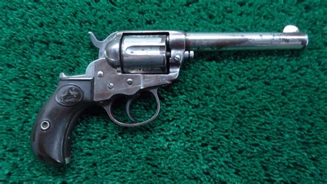 C1941 Rare Colt Model 1877 Lightning Ejectorless Revolver In 38 Colt A
