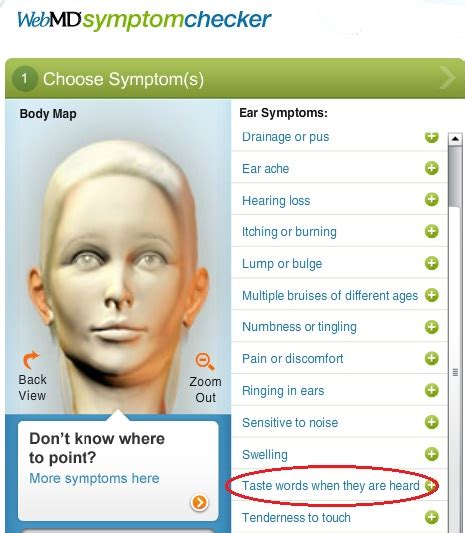 Find a comprehensive index of trusted medical symptom information. Using the WebMD symptom checker... Had no idea this was ...