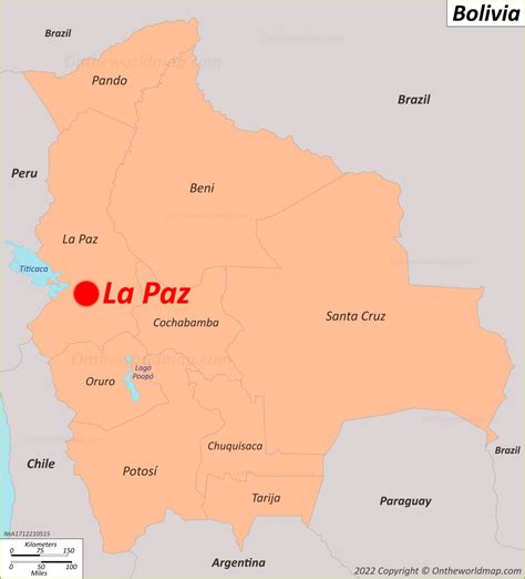La Paz Map Bolivia Detailed Maps Of Nuestra Señora De La Paz