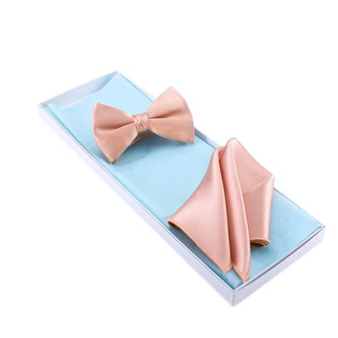Maybe you would like to learn more about one of these? Rose Gold Bow Tie and Pocket Square in 2020 | Gold pocket square, Gold bow tie, Tie and pocket ...