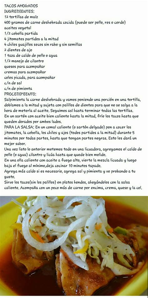 Check spelling or type a new query. Tacos Ahogados | Comida, Comida mexicana, Recetas de cocina
