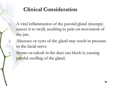 Swollen Submandibular Salivary Gland