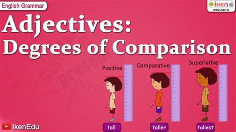 Adjective And Its Degrees Of Comparison Lessons Blendspace