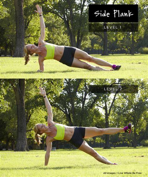 Featured Exercise—side Plank Live Whole Be Free