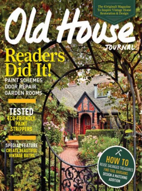 Old House Journal Magazine Subscription Discount 75 Magsstore
