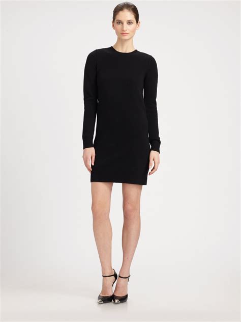 Michael Kors Cashmere Sweater Dress In Black Lyst