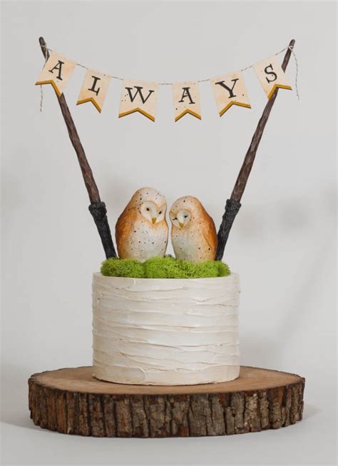 Maybe you would like to learn more about one of these? 8 Adorably Geeky Harry Potter Cake Toppers | Emmaline Bride