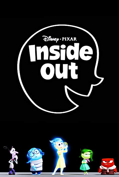 Disney•pixar Posters Inside Out Walt Disney Characters Photo
