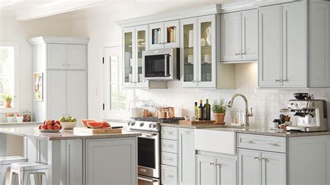 Hampton wall kitchen cabinets in cognac kitchen the home depot. These Martha-Approved Cabinets Will Make Your Kitchen More ...