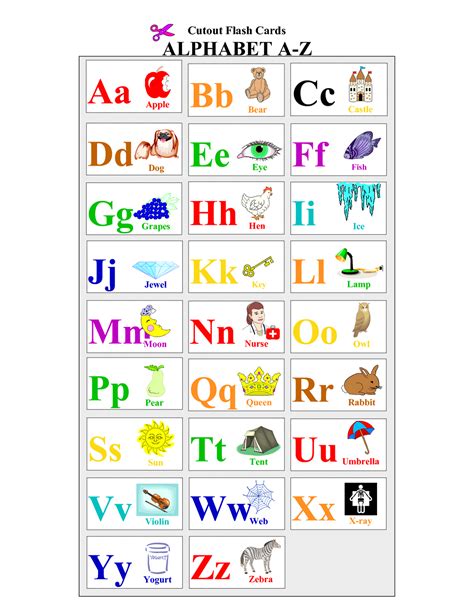 Abc Printable For Children Alphabet Flashcards Alphabet Printables
