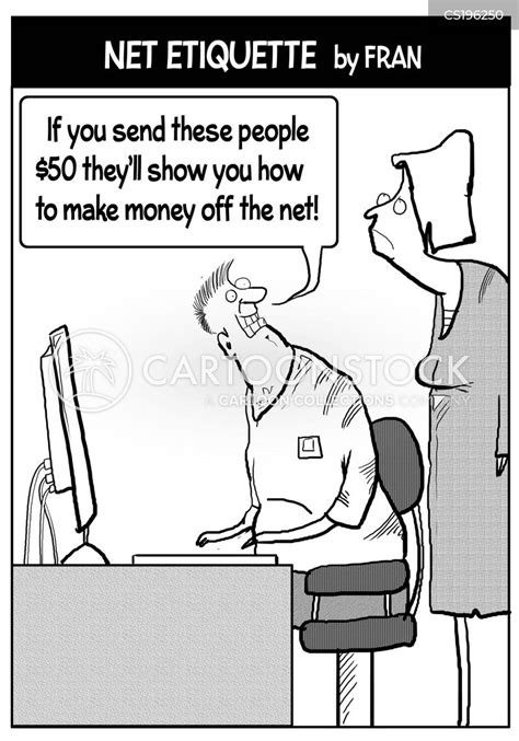 Internet Scam Cartoons And Comics Funny Pictures From Cartoonstock