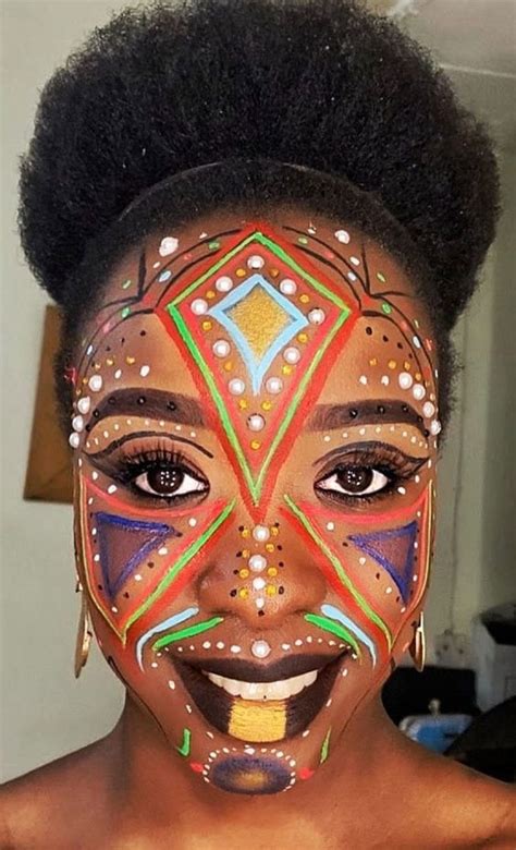 25 Awesome Tribal Makeup Ideas Carnival Makeup