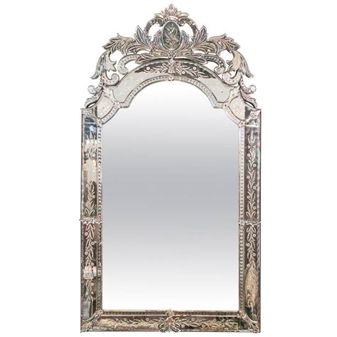 Great savings & free delivery / collection on many items. Venetian Etched Glass Mirror at 1stdibs