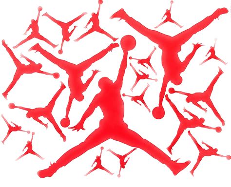 Buy 20 Assorted Red Air Jordan Jumpman Vinyl Stickers Logo Vinyl