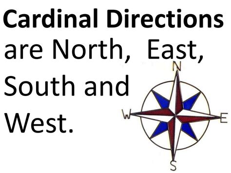 Ppt Cardinal Directions Powerpoint Presentation Free Download Id 2734750