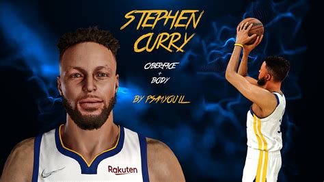 NBA K Stephen Curry Cyberface And Body Model By Psamyoull