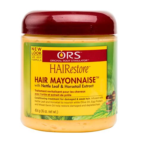 This company has been creating trusted hair care products for many different hair types since verdict: ORS HAIRestore Hair Mayonnaise with Nettle Leaf ...