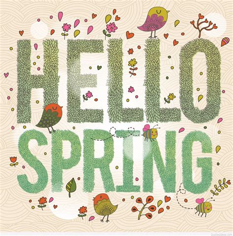 Hello Spring Wallpapers Wallpaper Cave