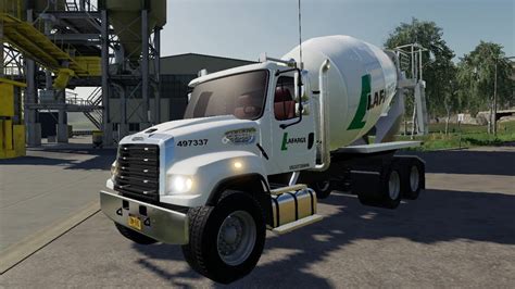 Farming Simulator 19 Cement Truck Mod Youtube
