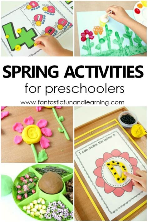 Spring Theme Preschool Activities Fantastic Fun And Learning