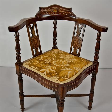 Edwardian Corner Chair Cowderoy Antiques