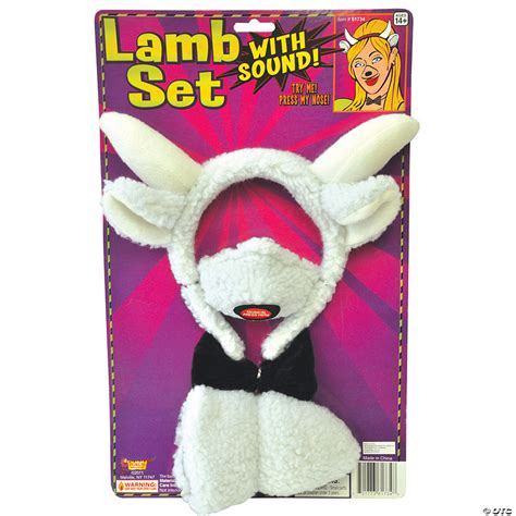 Lamb Costume Kit Halloween Express