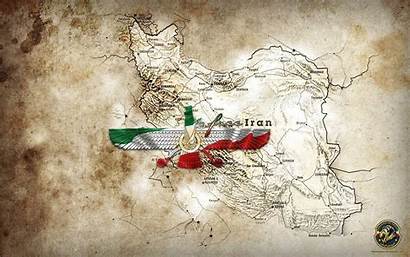 Iran Persian Map Farvahar Iranian Wallpapers Flag