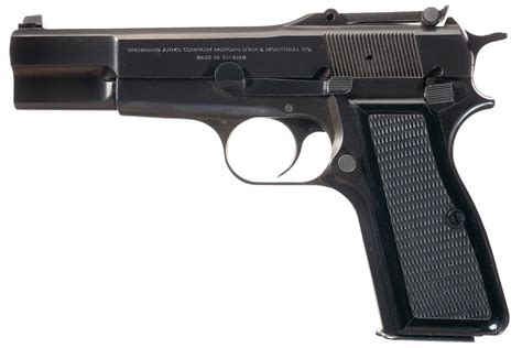 Browning Arms High Power Pistol 9 Mm Luger Rock Island Auction
